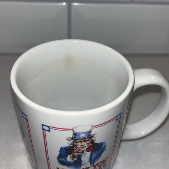 Harley-Davidson Uncle Sam Coffee Mug. Vintage 1989. - Picture 5 of 6